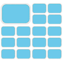 (As show, One size) 100PCS Gel Pad, Electrode Gel Replacement Pad, Absorbent Gel Pad, Abdominal Accessories