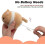 (As show, One size) Pull string plush hamster toy wind-up electric wagging tail rotating interactive toys, brown, 16 cm 5