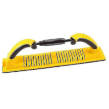 (As show, One size) 70x400mm Dry Grinding Hand Push Board Car Putty Ash Hand Planer Rectangular Vacuum Sandpaper Grindi - XC