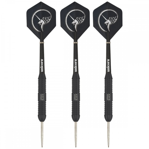 Unicorn (22g, Black) Unicorn Core Plus Darts (Set Of 3)