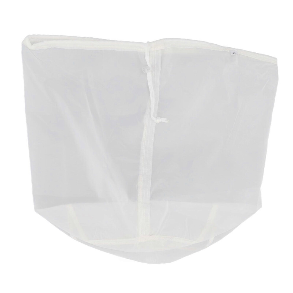 (As Show, One Size) 5 Gallons Brew Bags Wine Straining Bag Extra Fine Mesh For Homebrewing Milk Honey White (45Micro) 5033941368842