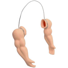 (As show, One size) 1PCS Muscle Chicken Arms Gag Gift Chicken Arms For Chicken to Wear Fighting,100% New
