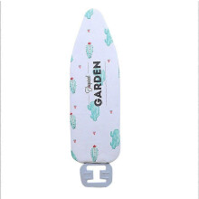 (As show, One size) Ironing Board Covers (140*50 cm) Drawstring Tightening with,Easy Fit,Scorch Resistant,Printed-Garden Cactus