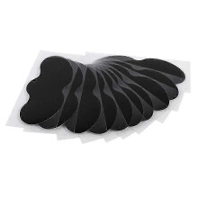 (As show, One size) 10pcsbag nose pore cleaning strips blackhead removal cleanser masks black-CHE