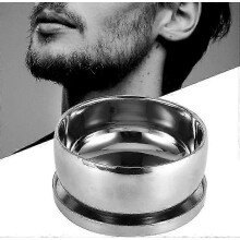 (As show, One size) Shaving Bowl, Shaving Soap Bowl Household Wet with Lid for Bathroom