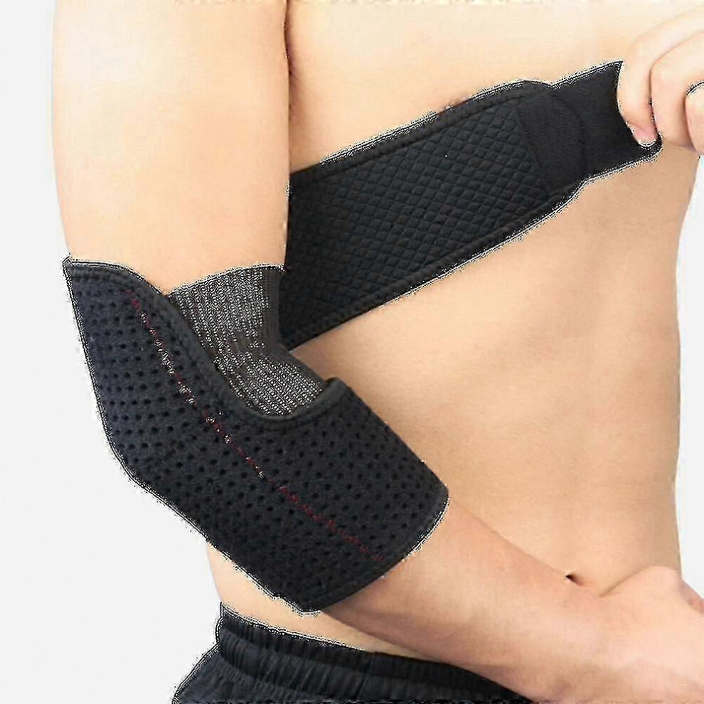 Kikidex (As Show, One Size) Sports Elbow Bandage Breathable Elbow Pads 1Pcs