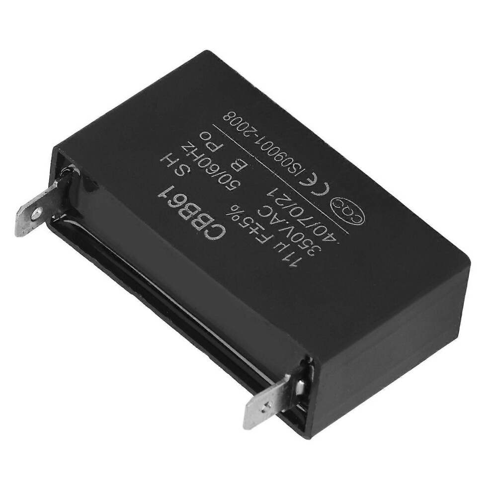 (As Show, One Size) Gasoline Generator Capacitor Cbb61 Abs 11F Air Conditioning Motor Capacitor For Refrigerator 350V 5033941321168