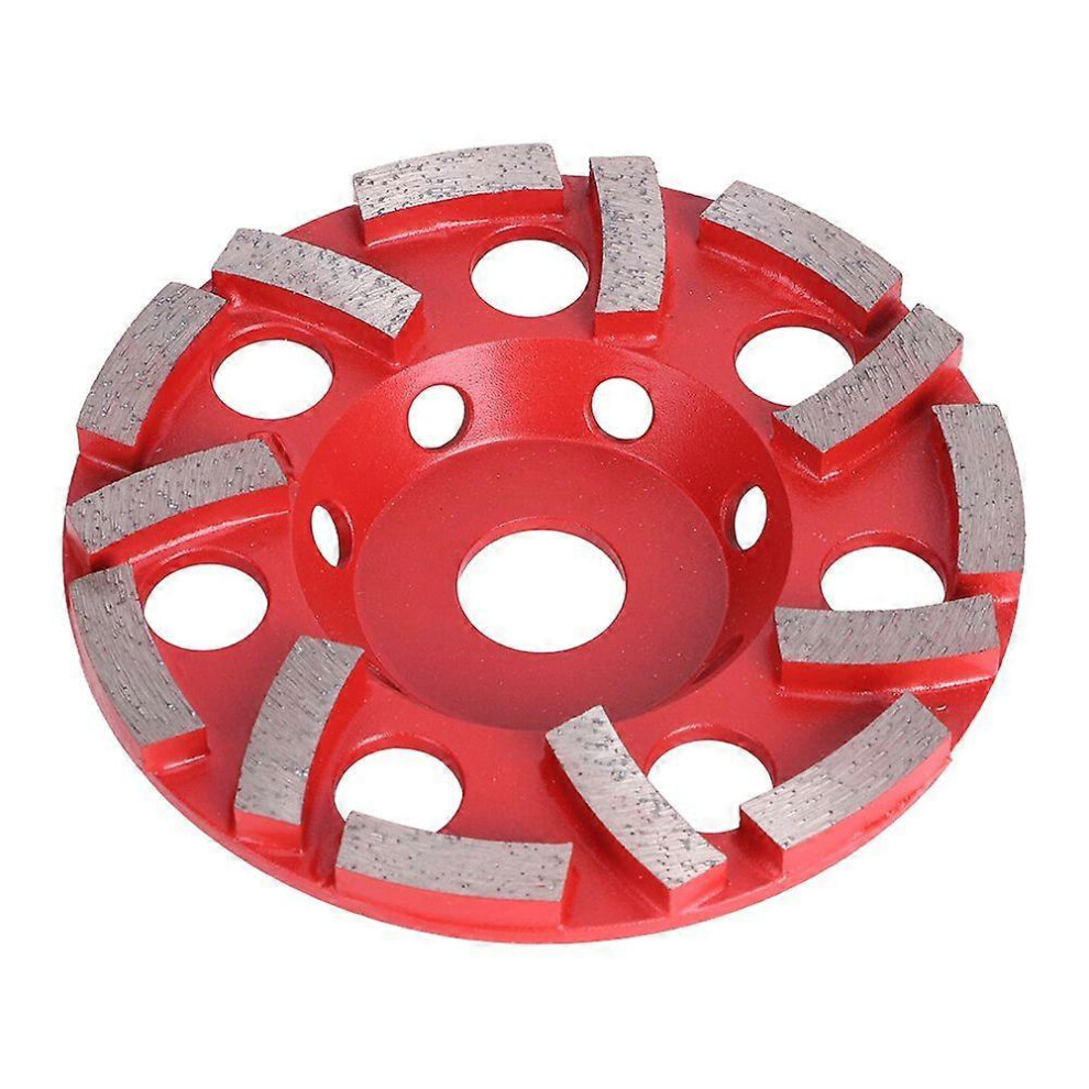 (As Show, One Size) 125Mm/4.9In Diamond Grinding Cup Wheel 14 Teeth Polishing Tool For Cement Concrete Stone 5033941321151