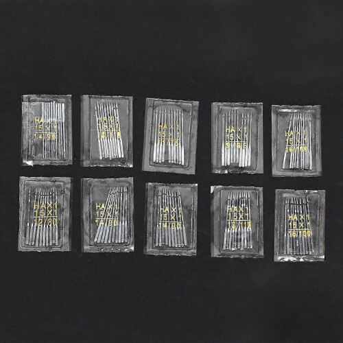 (As show, One size) 10Pcs/Set HAx1 Multi-Functional Household Sewing Machine Needles Assorted DIY Sewing Tools 1