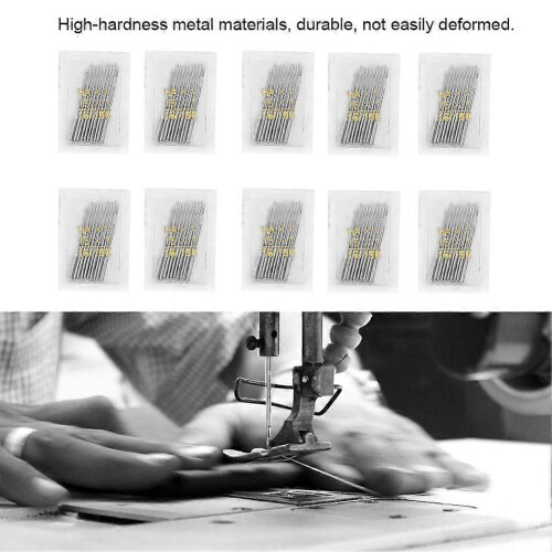 (As show, One size) 10Pcs/Set HAx1 Multi-Functional Household Sewing Machine Needles Assorted DIY Sewing Tools 2