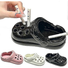 (Pink, One size) Funny Ashtrays, Crocs Ashtrays Resin Ornaments