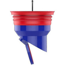 (As show, One size) Drain Backflow Preventer Anti Odor Floor Strainer Filter Plug Sewer Core For 35-52mm Spool(blue,red1pcs)