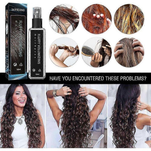 Fluffy Volumizing Hair Spray PUMP-HAI Extra-Volume Magic Styling Gel Lasting 1