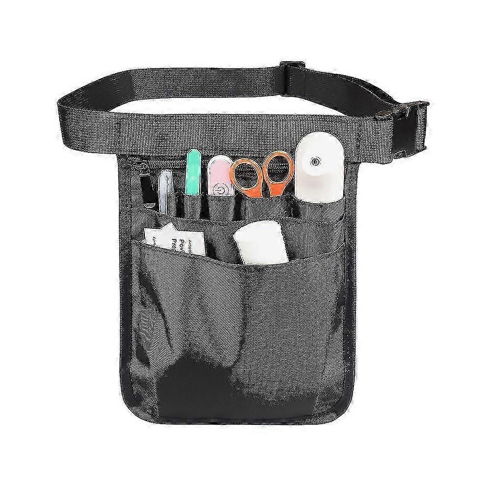 (Pink, One size) Nurse Fanny Pack Medical Tools Storage Bag Organizer Belt For Health Care Workers-image-OPC-PHJNXKF-NEW