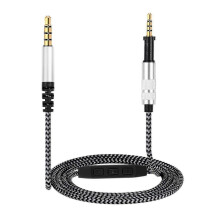 (As show, One size) Replacement Cable 3.5mm Male To 2.5mm Male Hifi O Cord For Akg K450 K451 K452
