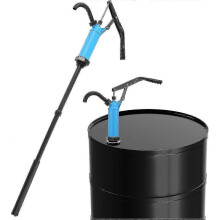 (As show, One size) Barrel Drum Pump, Manual Lever Action Barrel Fuel Pump 55 Gal Drum Pump With Adjustable Length For 5