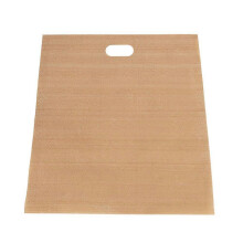 (As show, One size) Non-stick Toaster Bags for Grilled Cheese Sandwiches Made Easy Reusable 16*16.5CM