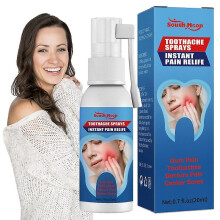 (As show, One size) Tratamientos Para Aliviar El Dolor De Dientes, Spray Para El Dolor De Dientes, Eliminador De Decaimiento De Los Dientes, Limpiador De Periodontitis, M