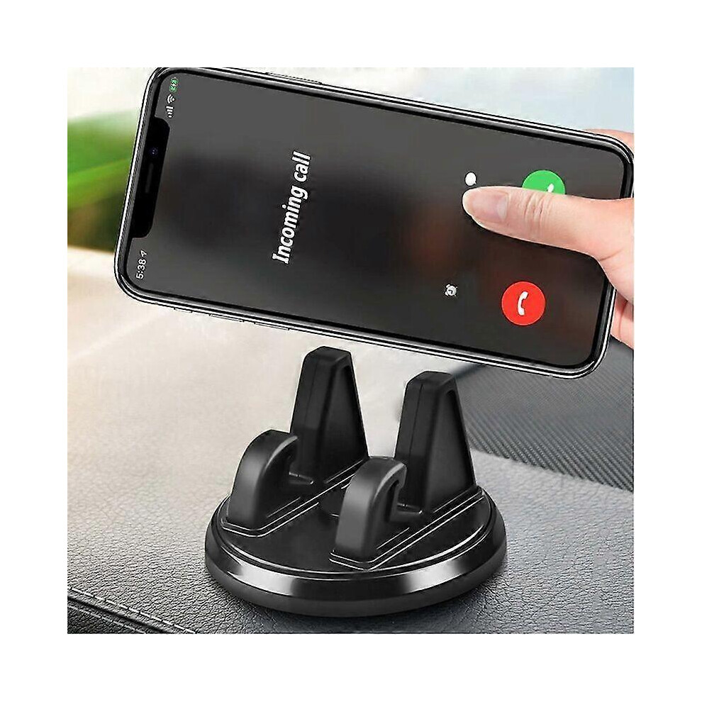 (As Show, One Size) Handyhalterung Auto Armaturenbrett Handynavigation Free Rotation Mittelkonsole Saugnapf Handynavigationshalterung Universal 5033941304437