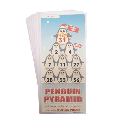 Bingo Flyers 9 From 36 250 Pack (Penguin Pyramid)