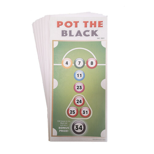 Bingo Flyers 9 From 36 250 Pack (Pot the Black)