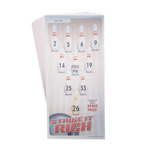 Bingo Flyers 9 From 36 250 Pack (Strike It Rich)