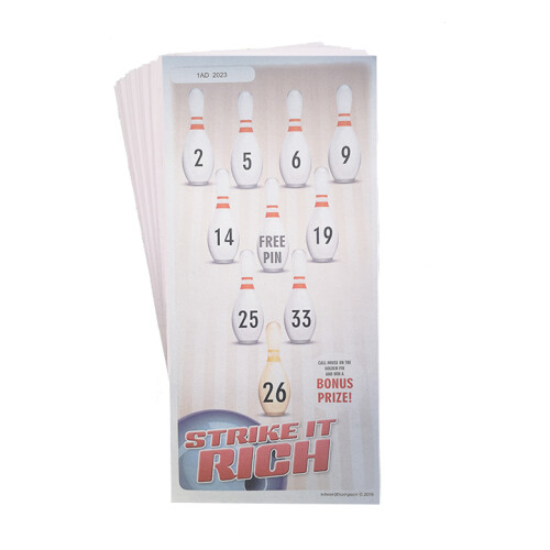 Bingo Flyers 9 From 36 250 Pack (Strike It Rich)