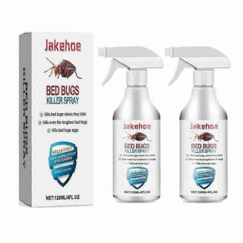 (2pcs)1/2/3pcs Bedbug Killing Spray Kils bed bugs eggs  Prevent Fleas And Bed Bug Bites