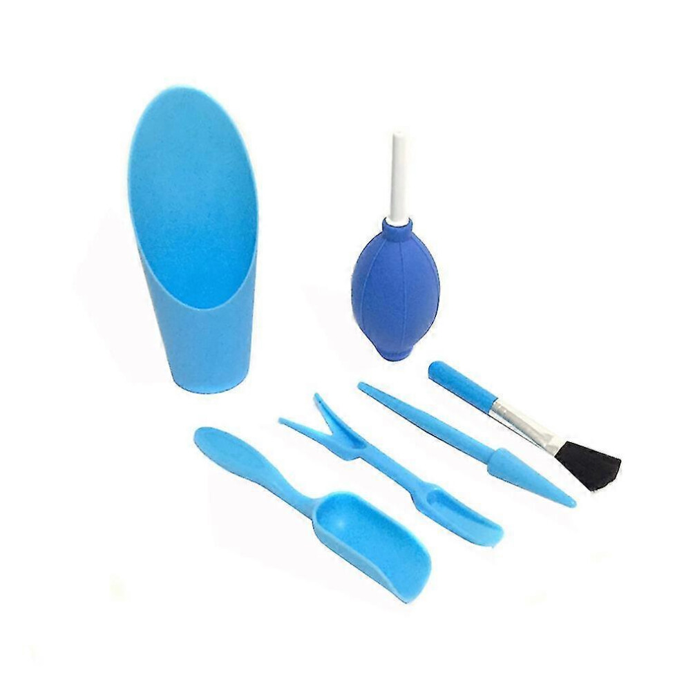 (Blue, One size) Complete Succulent Plant Cleaning and Gardening Tool Kit-image-OPC-PHJP8FB-NEW