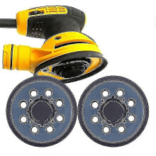 2 Packs for Dewalt Dwe64233 & N329079 Orbital Sander Replacement Pad, 5 Inch 8 Hole Hook And Loop Sanding Disc Backing Pads, Compatible with Dwe6421-b