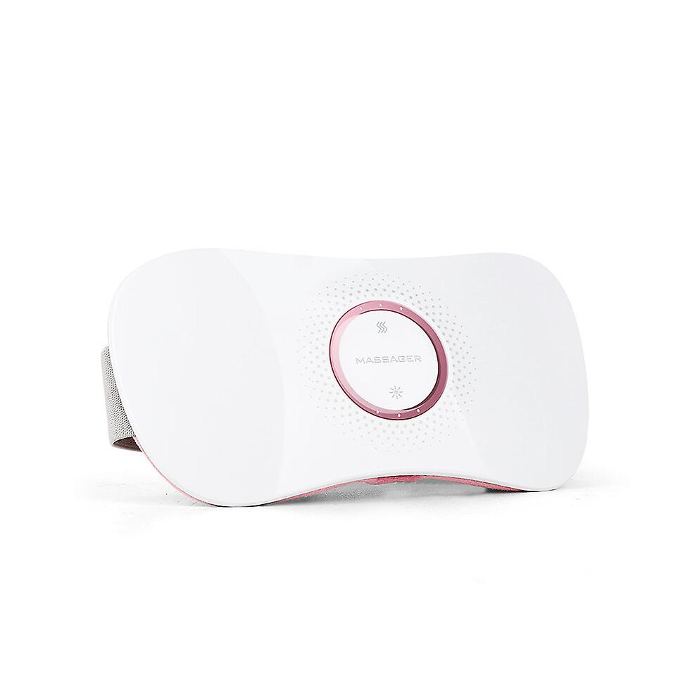Kikidex (As Show, One Size) Menstrual Pain Heating And Massage Belt. Rechargeable Massager For Monthly Menstrual Pain And Discomfort. Soothing Heat Pulses Wit