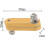 (As show, One size) Ruler Positioning Block, Woodworking Parallel Line Ruler Ruler, Marker Locator Ruler, For Fixed Block Positioning Scraper 2