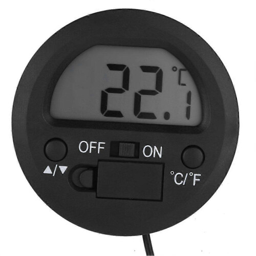 (As show, One size) Digital Embedded Thermometer Hygrometer for Incubator Reptile 1