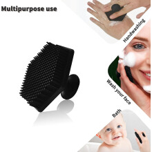(As show, One size) Silicone Facial Scrubber For Men, Gentle Exfoliating Pad & Massager, Facial Cleansing Brush Silicone Face Wash Brush Removes Dead And Dry Skin