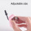 (As show, One size) Picking Tool,Rechargeable Thumb Lamp,Three-Level Wax Removing Light 3