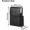 (black, One size) Cigarette case leather with lighter holder, cigarettes box cigarette box (black) 5