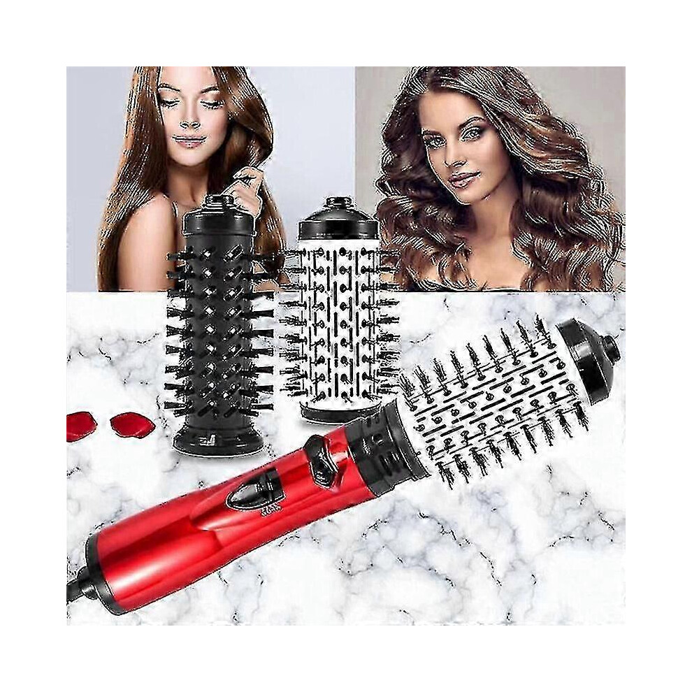 Kikidex (Only 5 Hair Clips, One Size) 3In1 Hot Air Styler And 360 Rotating Hair Dryer Dry Curl Hair Straighten Brush A