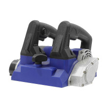 (Blue, One size) 1300W Electric Wall Planer Portable Roller Planer 220V/50Hz