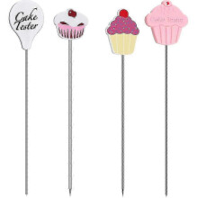 (As show, One size) Cake Tester Needles,stainless Steel Reusable Cake Tasting Needles,cake Tester Skewer Needles For Ki