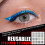 (red) 10pcs Reusable Eyeliner Stickers Eyelid Line Stick 4