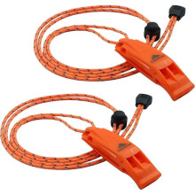 Emergency Whistles with Lanyard Survival Shrill Loud Blast Safety Whistle for Kayaking Life Vest Jacket Boating Fishing Boating Camping Hiking Hunting