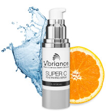 S  rum Vibriance Super C pour peaux matures Fabriqu   aux   tats-Unis Formule vitamin  e tout-en-un Hydrate Raffermit Lifte Lisse Cible les taches de