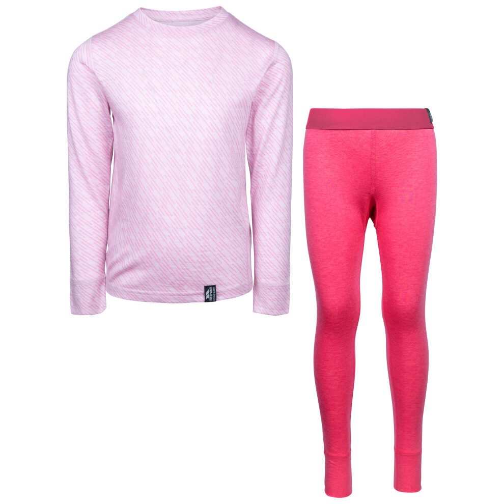 (3-4 Years, Rosie) Trespass Unisex Kids Thermal Base Layer Set Alec