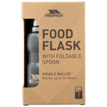 Trespass Stainless Steel Thermal Food Flask Scran