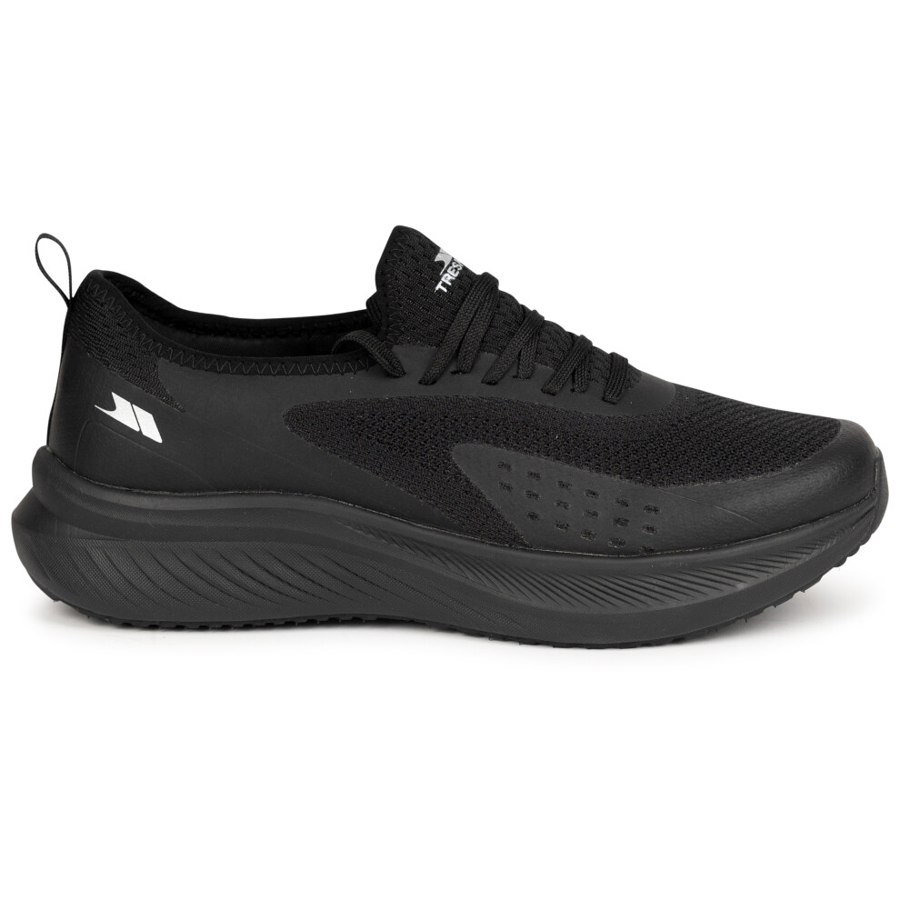 (9, Black) Trespass Mens Active Slip On Trainers Blaise