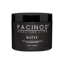 Pacinos Matte Hair Paste - Cire sculptante et coiffante    tenue ferme, sans brillance, d  finition et texture longue dur  e, sans flocons, tous typ