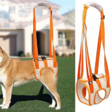 (S) Dog Rear Support Lifting Harness Help Dogs With Injuries Arthritis, Hind Legs Stand Up, Disability Pet Rehabilitation Walking
