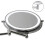 Wall Mounted Makeup Mirror, 10x Magnifying Double Sided Led Lighted Mirror 2