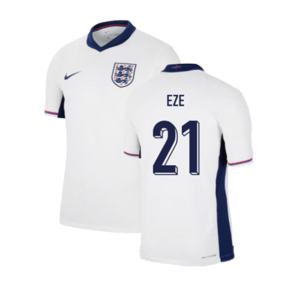 Nike (3Xl) 2024-2025 England Home Match Dri-Fit Adv Authentic Shirt (Eze 21)