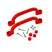 Handgrepen, Accessoires voor pretparken Kunststof handgrepen, stoelleuningen, Rood